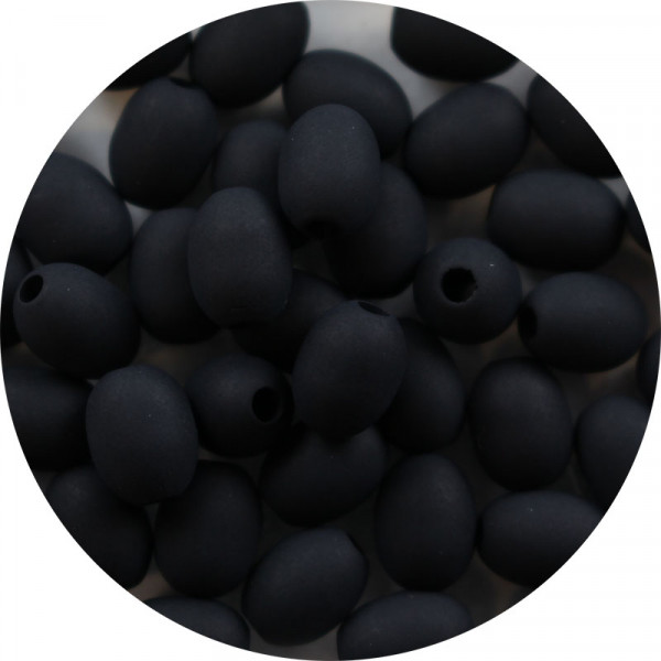 Polaris Olive, 9x6mm, schwarz