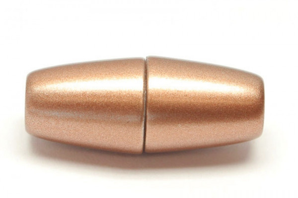 Power Magnetverschluss zum Kleben, 32x12 mm, 4mm, bronze matt