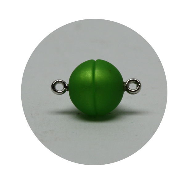 Polaris Magnetverschluss, Kugel, 14mm, grün
