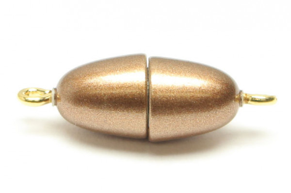 Power Magnetverschluss, 17x8 mm, bronze
