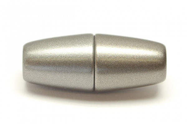 Power Magnetverschluss zum Kleben, 34x14 mm, 7mm, granit