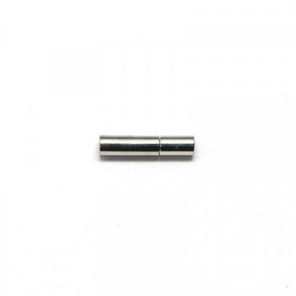 Steckverschluss, zum Kleben, 14x2 mm, platin