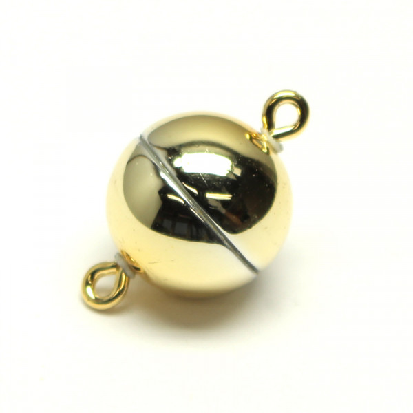 Power-Magnetverschluss, 12 mm, gold glänzend