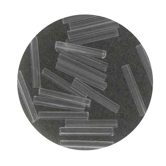 Glasstift, Kristall, 15 mm, 17gr. Dose, transparent