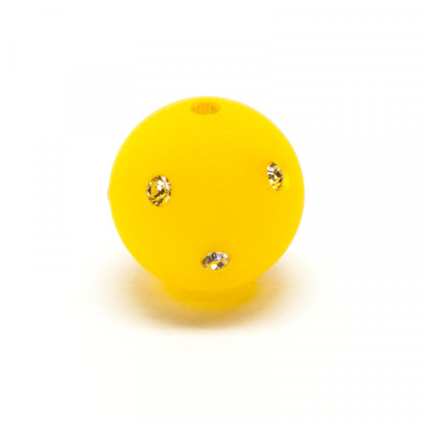 Polaris Strassperlen, 10mm, gelb