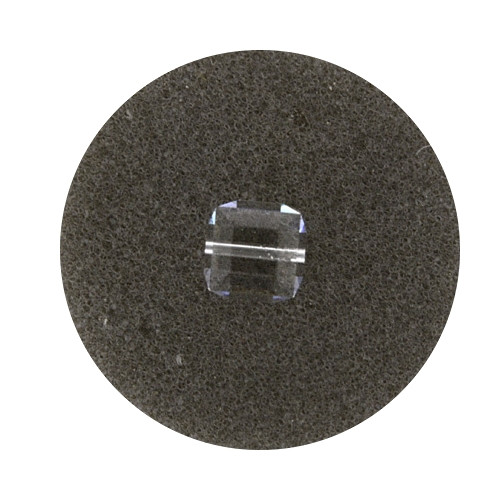 Swarovski Würfel, quer gestochen, 8mm, crystal