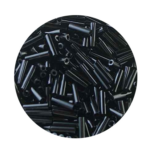 Miyuki-Stifte, 6mm, 10gr. Dose, opaque black