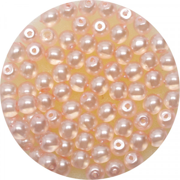 Crystal Pearl Renaissance, 4mm, 75 Stück, rosa