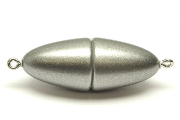 Power-Magnetverschluss, 32x14 mm, granit