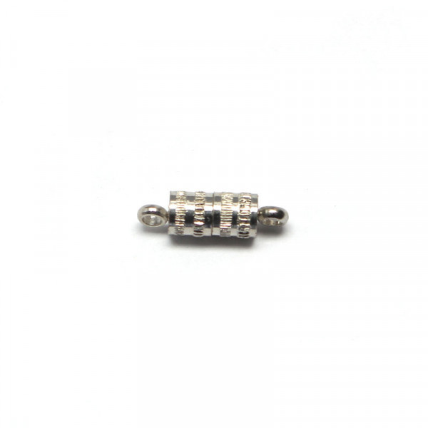 Magnetverschluss, 8x4 mm, platin