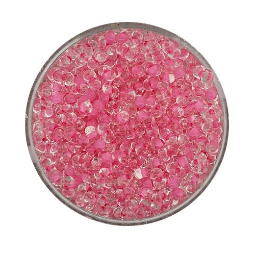 Farfalle, Farbeinzug glanz, 4 mm, 17gr Dose,kristall-pink