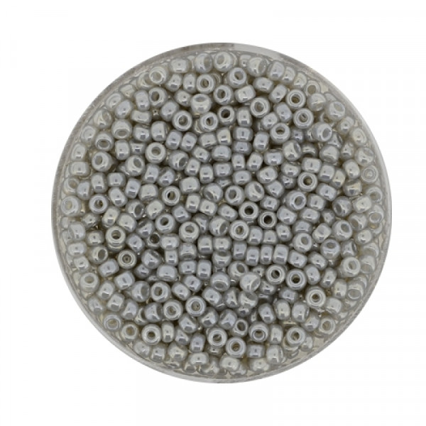 Miyuki Rocailles 2,2 mm - pearl light grey