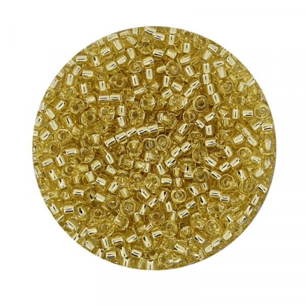 Miyuki Rocailles 2,2 mm - silverlined gold
